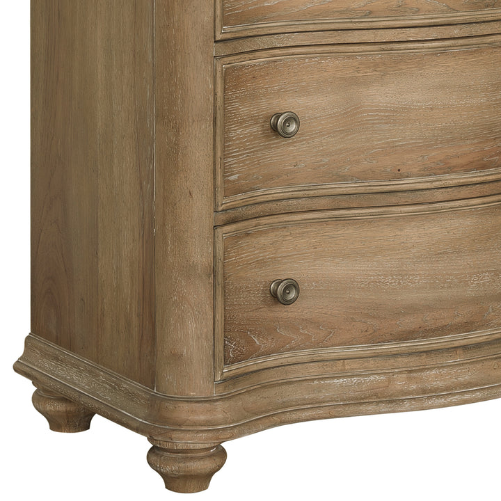 Weston Hills Flax Seed 5 Drawer Chest - P293124