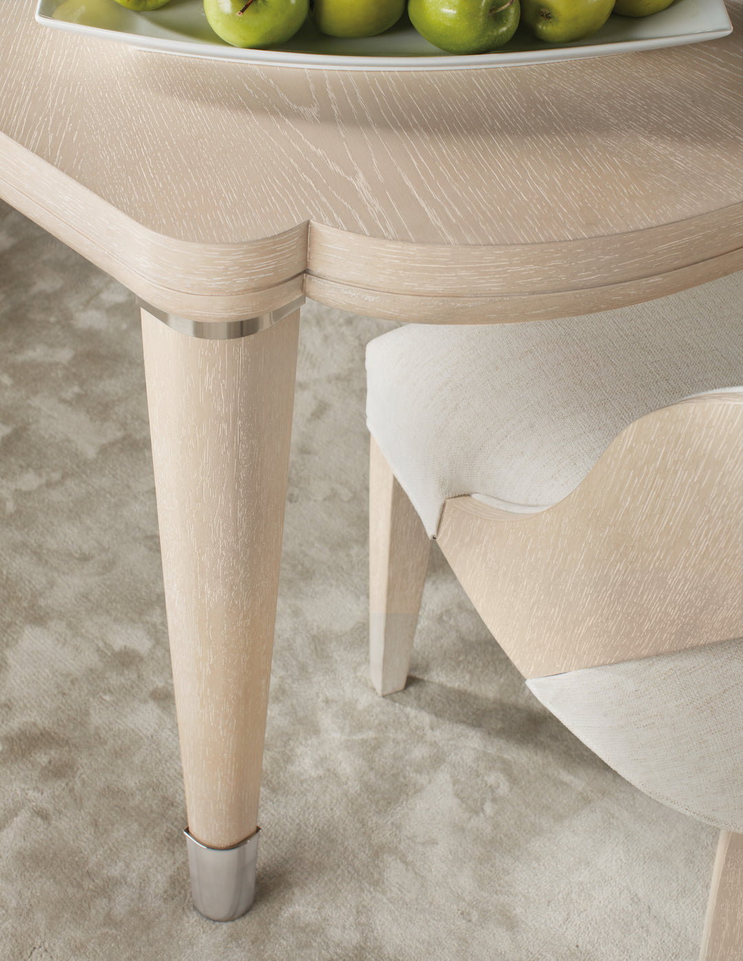 American Home Furniture Hooker Furniture Nouveau Chic Rectangle Dining Table with 1-22in Leaf