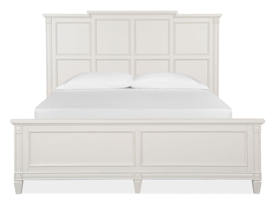 Willowbrook Egg Shell White Panel Bed