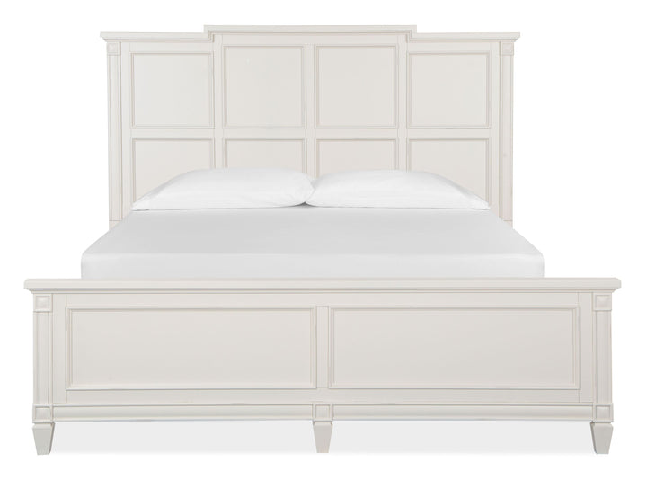 Willowbrook Egg Shell White Panel Bed
