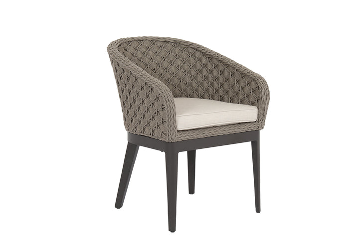 American Home Furniture | Sunset West - Marbella Dining Chair in Echo Ash w/ Self Welt