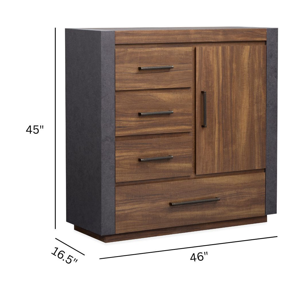 Jensen Tavern Brown Door Chest - B6306-13