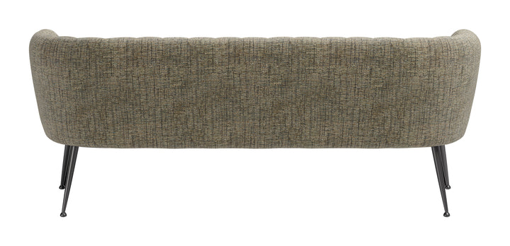 Deco Sofa Green Tweed