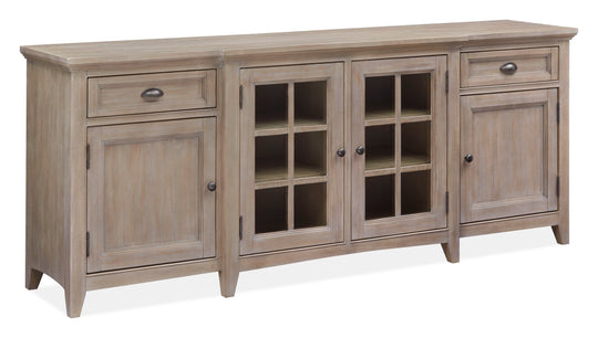 Paxton Place Dovetail Grey 80" Console - E4805-08