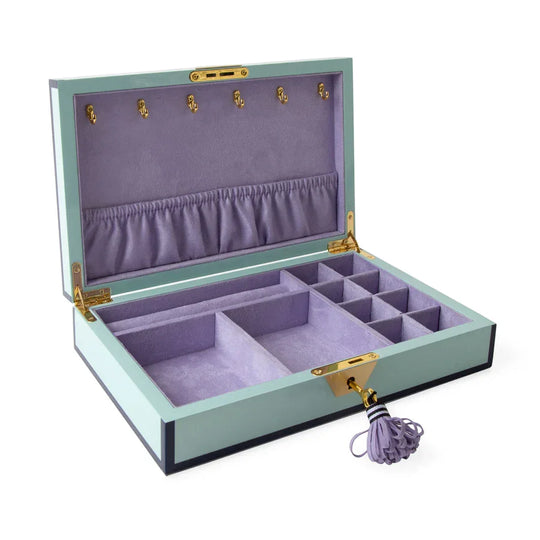Jonathan Adler Le Wink Lacquer Jewelry Box DECORATIVE BASKETS + BOXES