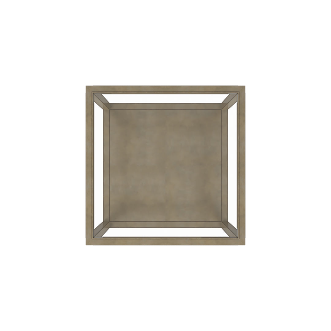 Glaze End Table-Quartz
