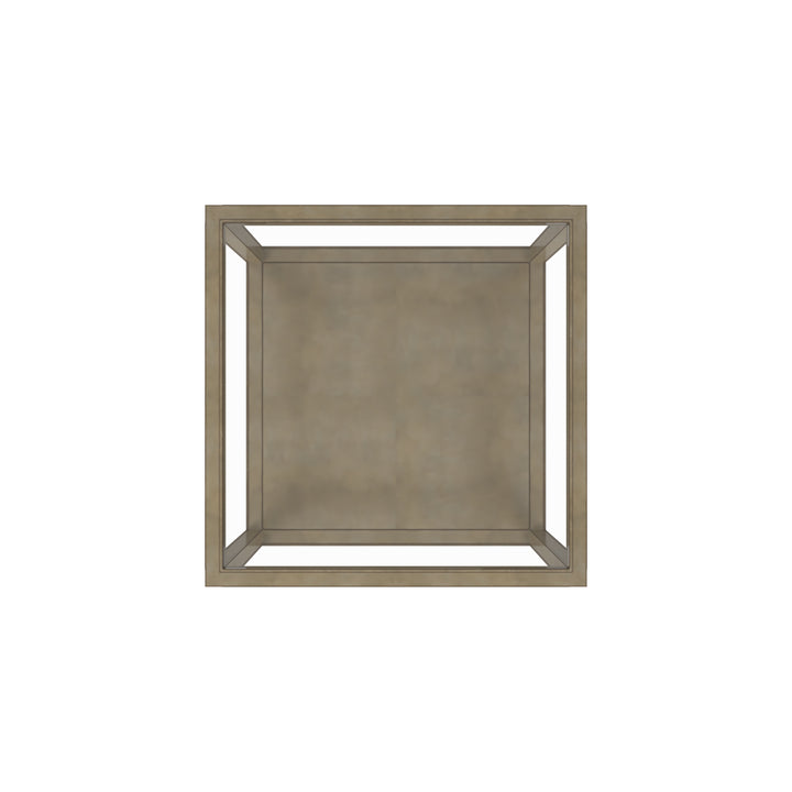 Glaze End Table-Quartz