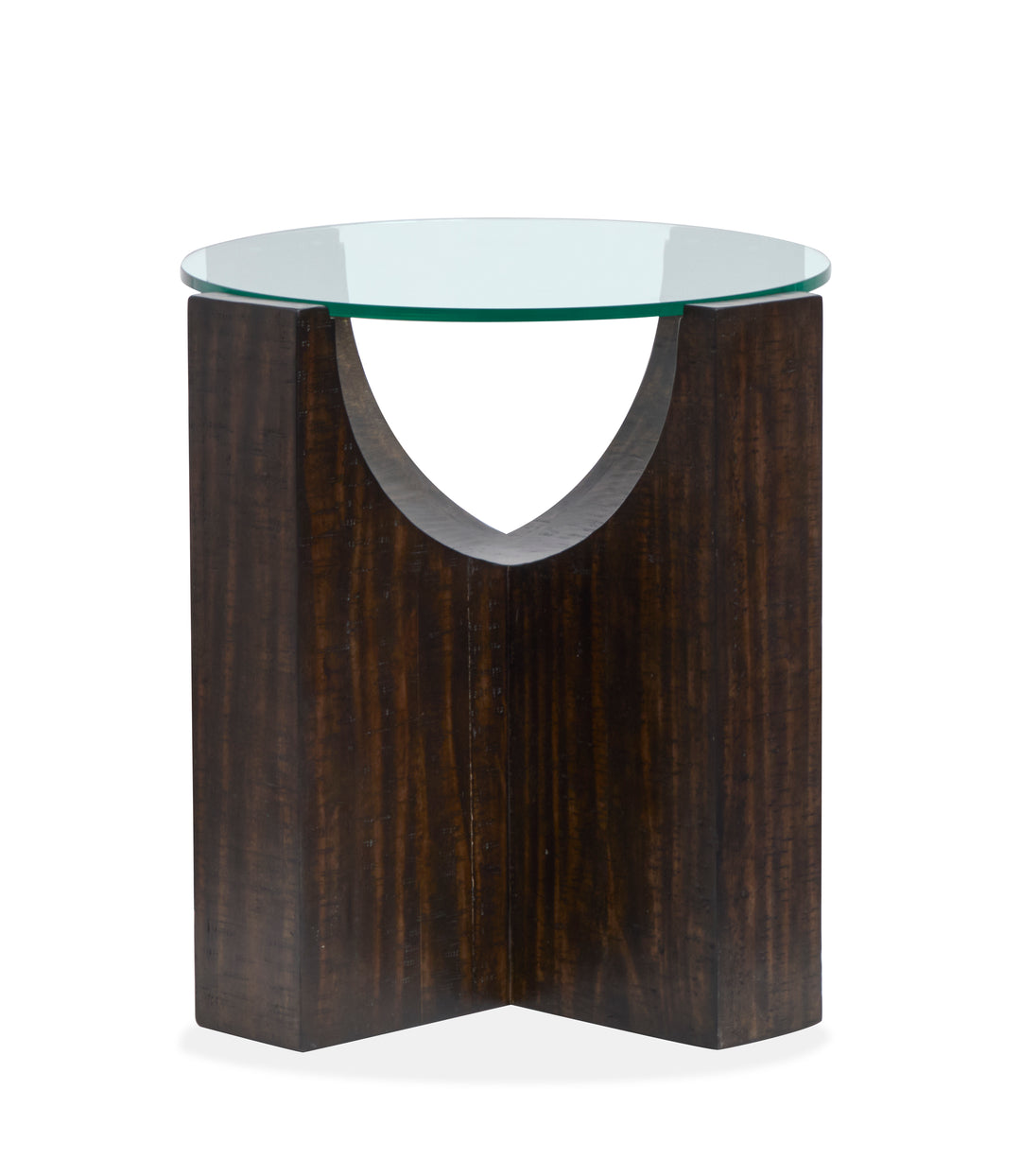 Beckham Rustic Tavern Round End Table - T6336-05