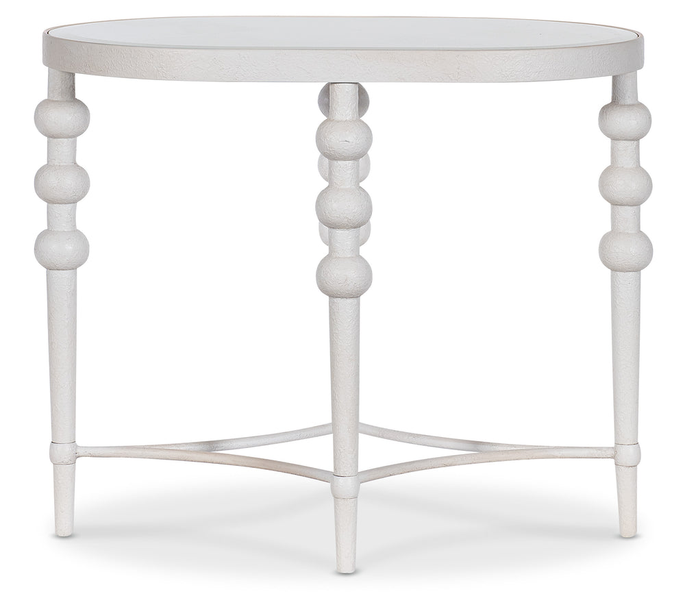 American Home Furniture Hooker Furniture Melange On the Bright Side Oval End Table