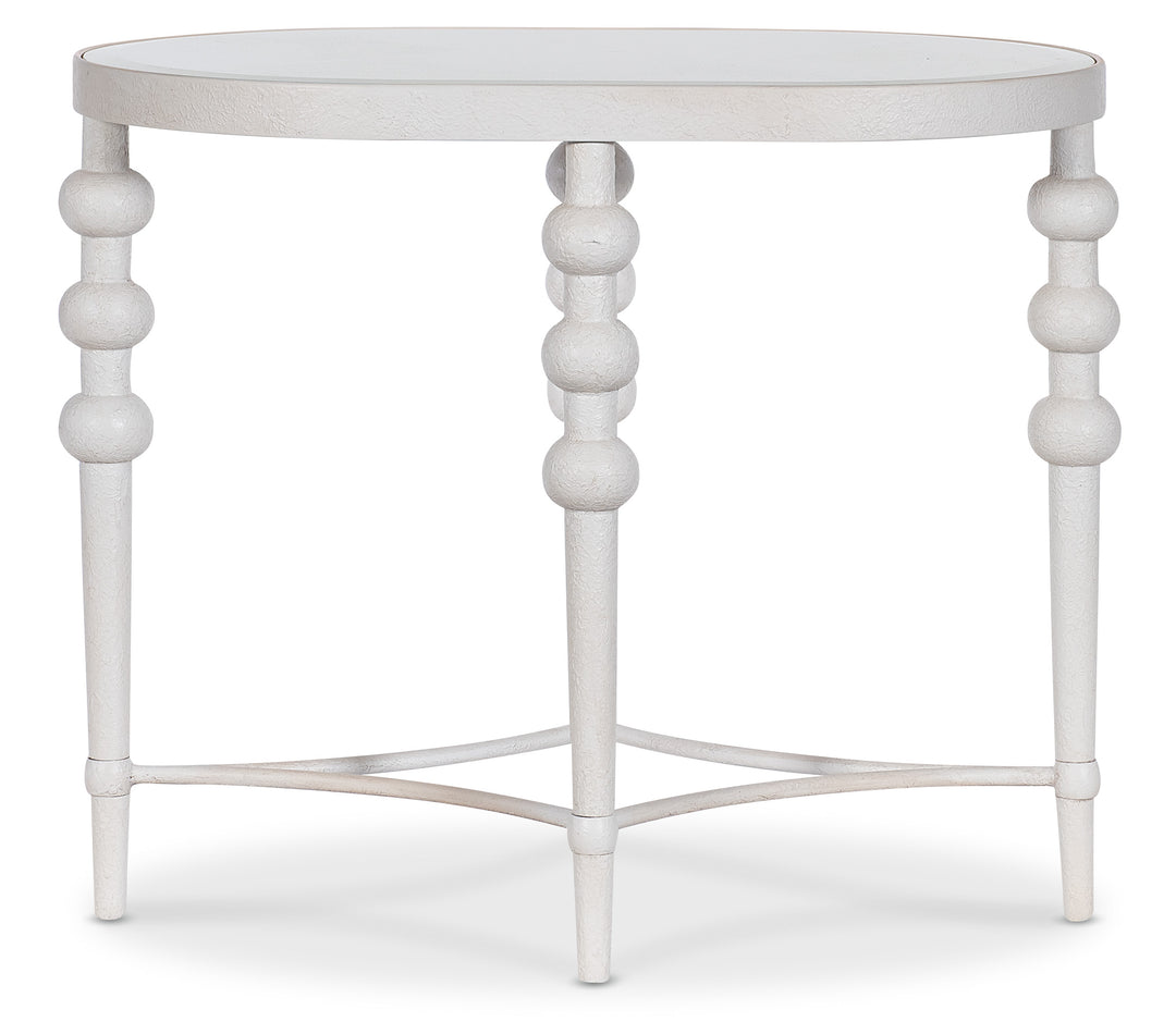 American Home Furniture Hooker Furniture Melange On the Bright Side Oval End Table