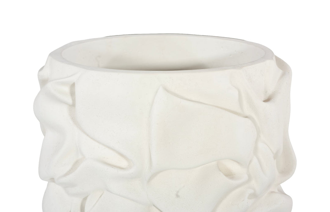 18"D x 18"W x 27"H/White Stone