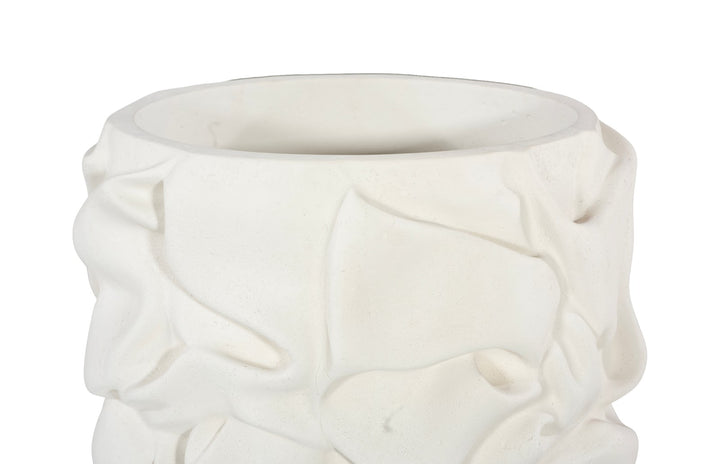 18"D x 18"W x 27"H/White Stone