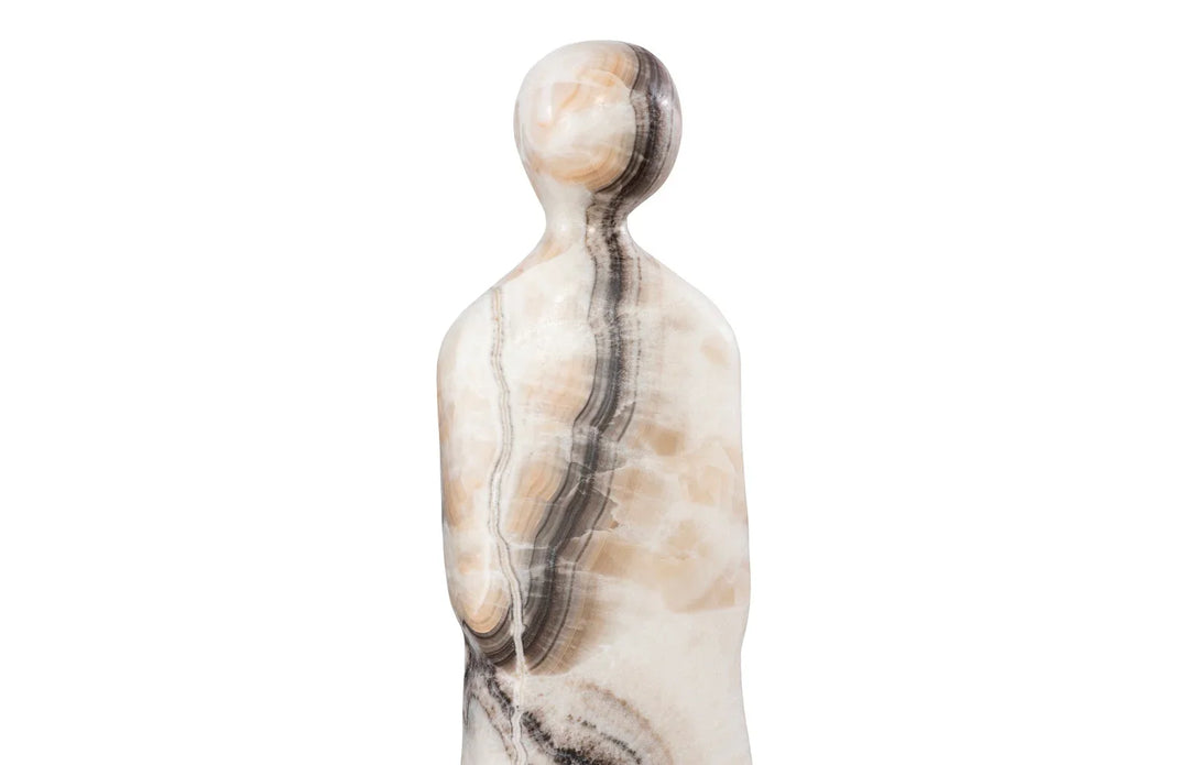 American Home Furniture Phillips Collection Onyx Sculpture Male