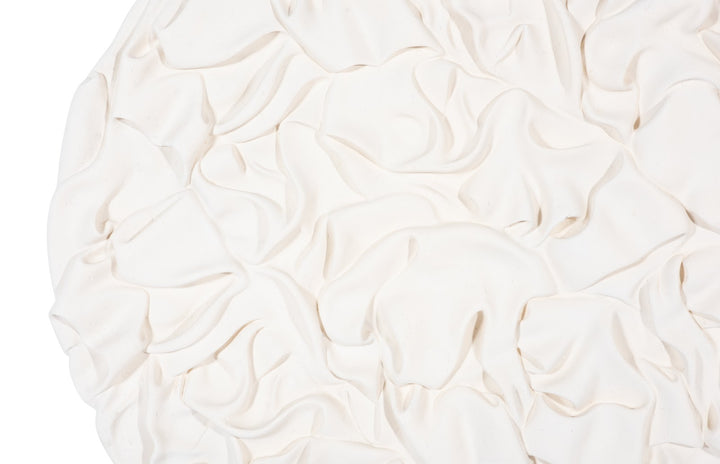 60"D x 4"W x 60"H/White Stone