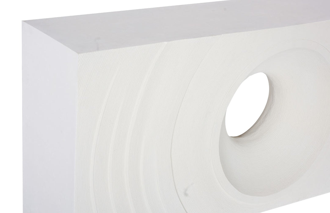 72"D x 16"W x 32"H/White Stone