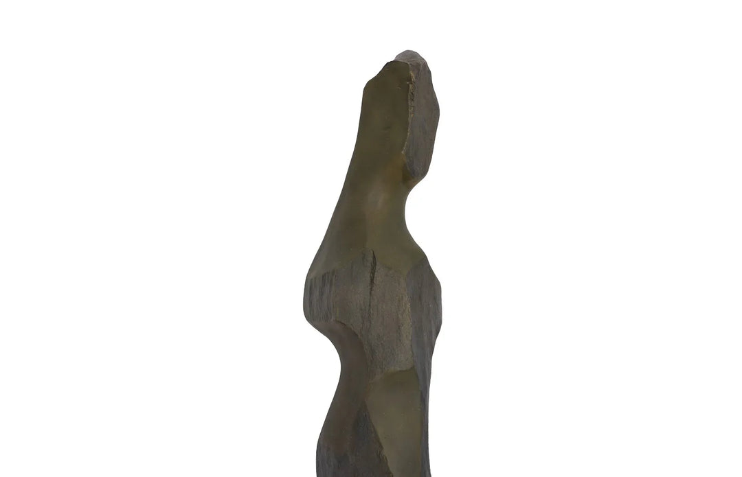 11.5"D x 8"W x 60.5"H/Stone Cast