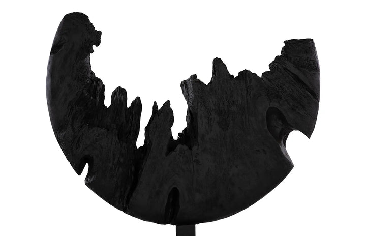 American Home Furniture Phillips Collection Broken Moon Statue