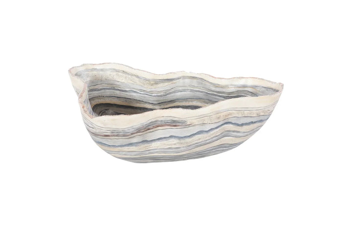 21"D x 16"W x 8"H/Faux Finish, Large