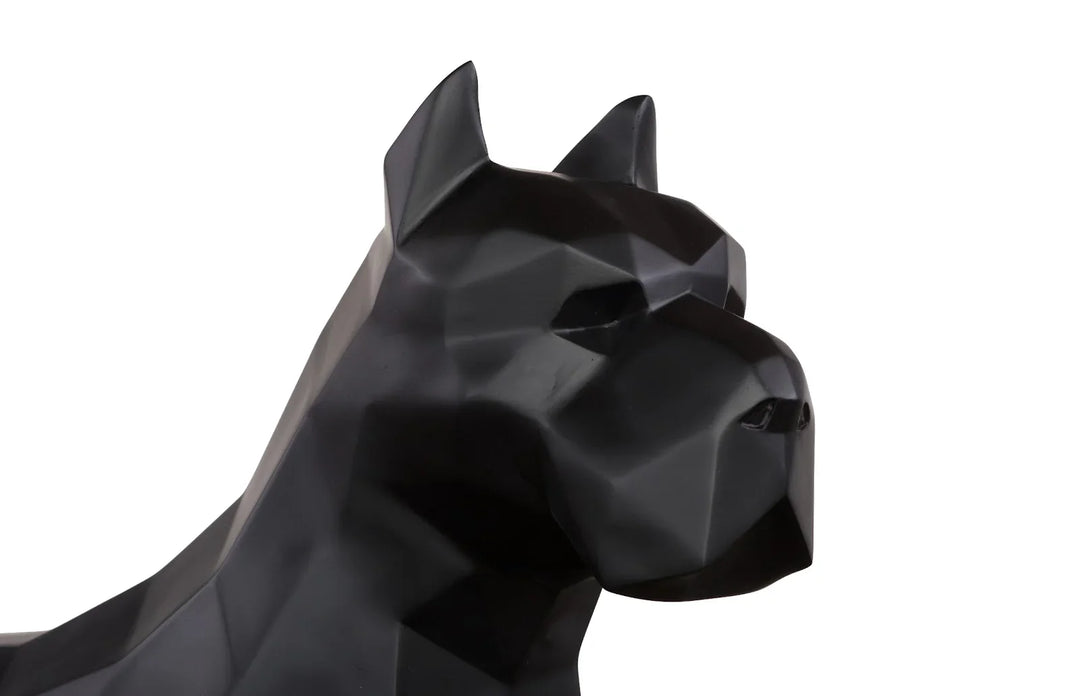 American Home Furniture Phillips Collection Pitbull Facet Sculpture