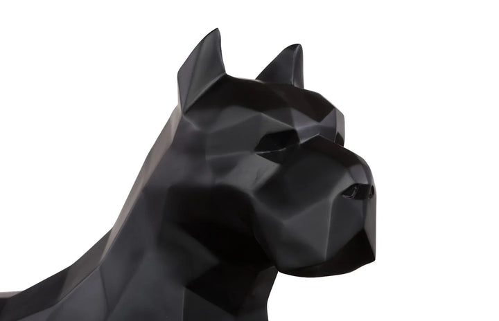 American Home Furniture Phillips Collection Pitbull Facet Sculpture
