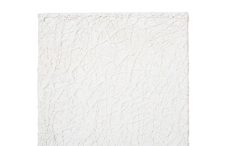 14"D x 14"W x 43.5"H/White Stone, Large