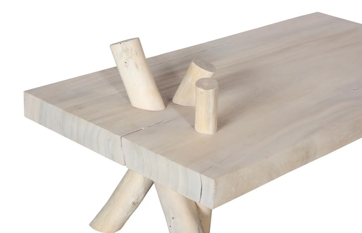 American Home Furniture Phillips Collection Branch Waterfall Coffee Table