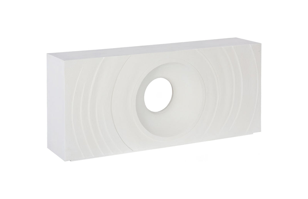 72"D x 16"W x 32"H/White Stone