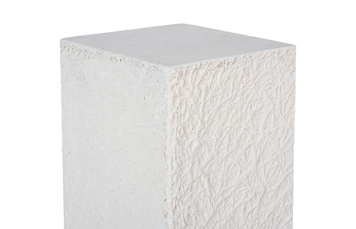 14"D x 14"W x 36"H/White Stone, Medium
