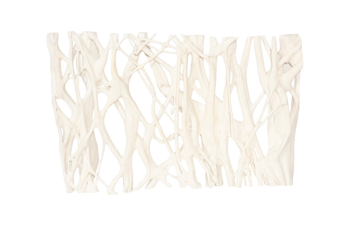 American Home Furniture Phillips Collection Cast Entwined Rectangular Wall Root