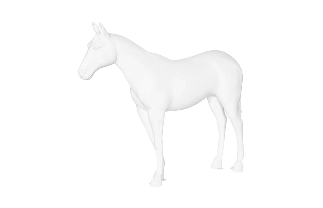 American Home Furniture Phillips Collection Horse Sculpture