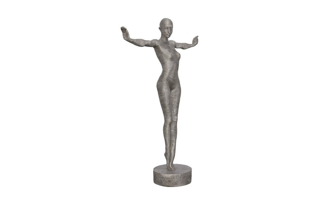 American Home Furniture Phillips Collection Outstretched Arms Standing Sculpture