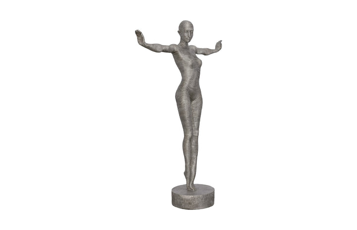 American Home Furniture Phillips Collection Outstretched Arms Standing Sculpture