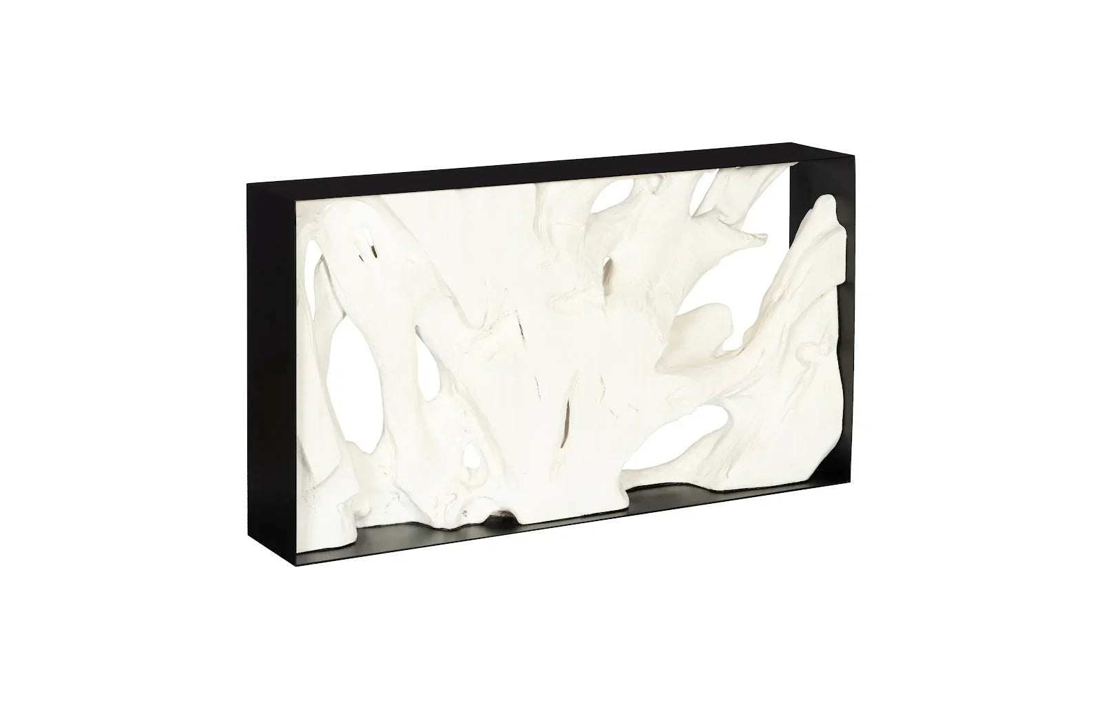 60"D x 12"W x 34"H/Faux Bleached