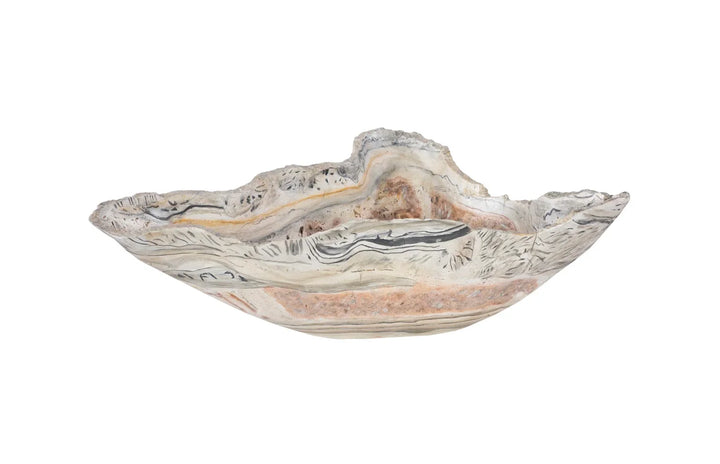 22"D x 19"W x 7"H/Faux Finish, Medium