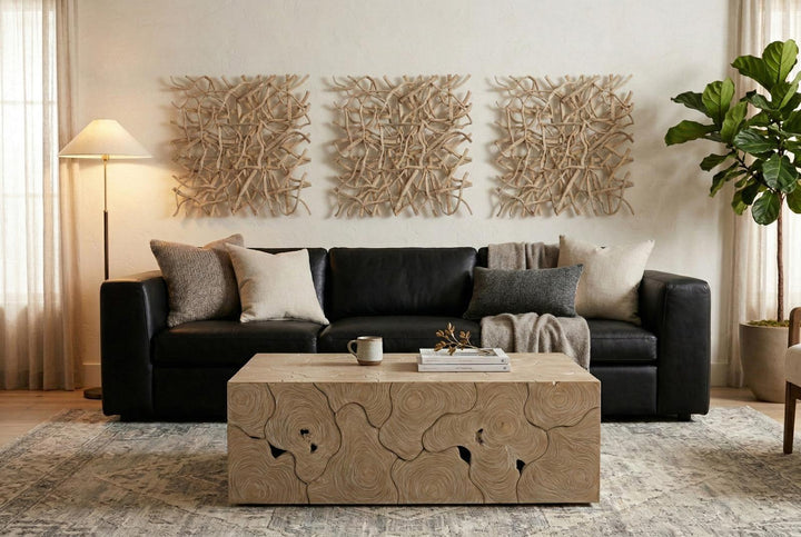 Vine Wall Tile in setting