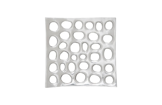 14"D x 1"W x 14"H/Silver
