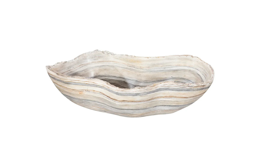 17"D x 11"W x 6"H/Faux Finish, Small