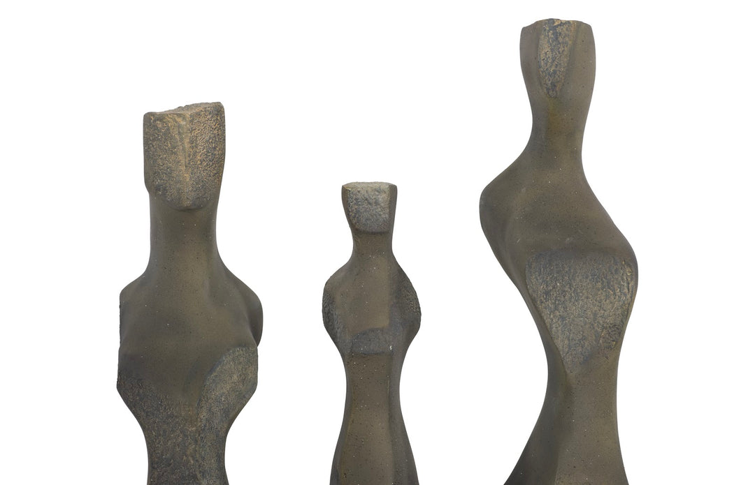 5"D x 5"W x 39"H/Stone Cast