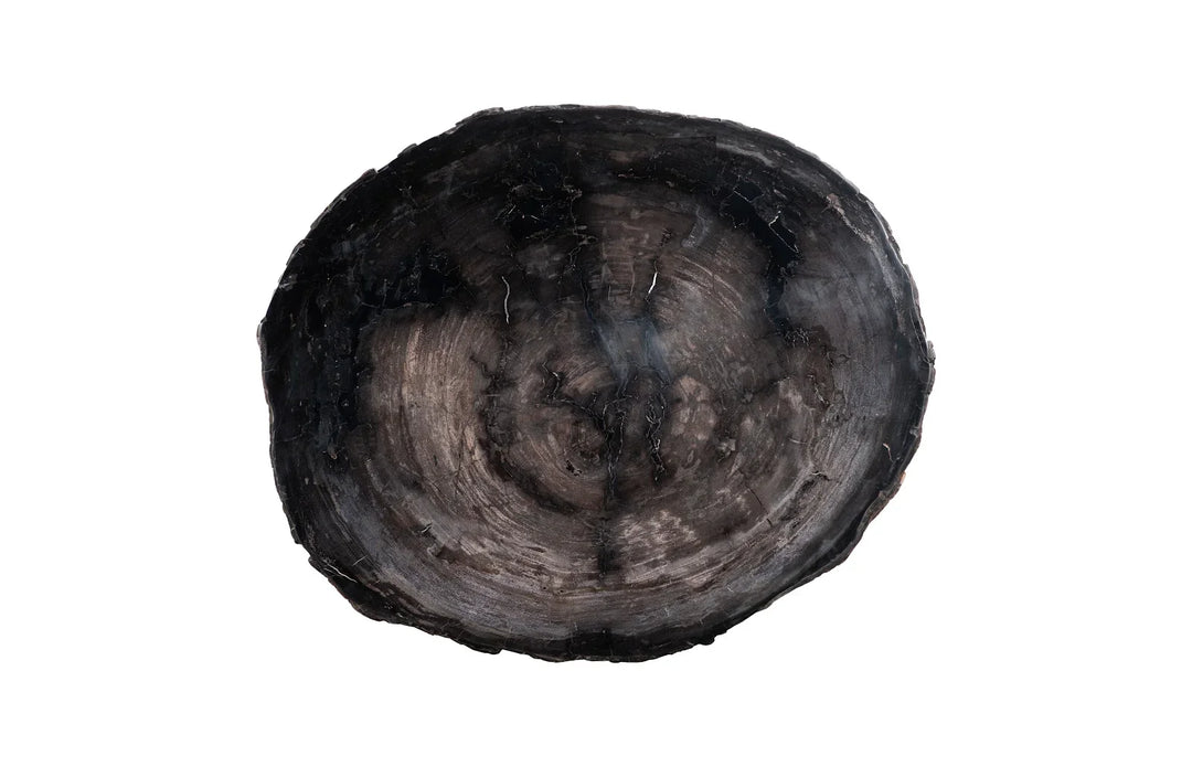 30"D x 30"W x 17"H/Round, Metal Black Base