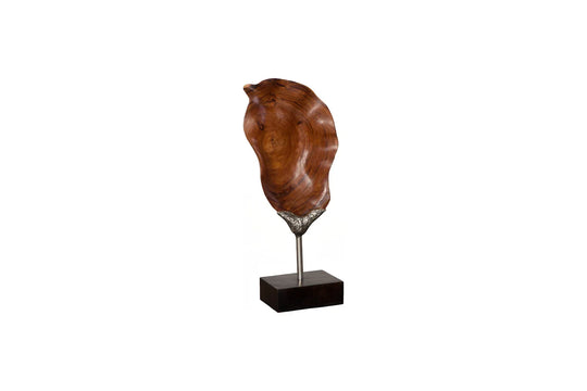 American Home Furniture Phillips Collection Metallurgy Wood Sculpture