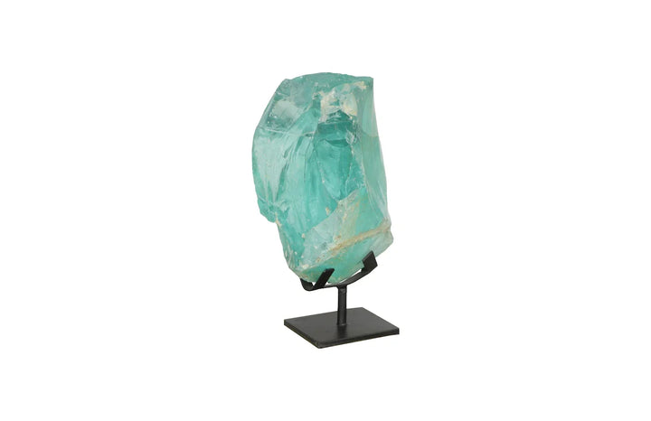 American Home Furniture Phillips Collection Refractory Glass Sculpture