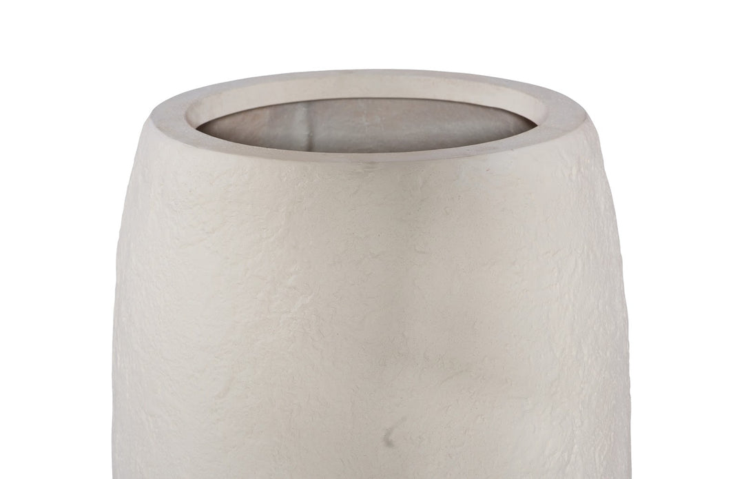 26.5"D x 26.5"W x 47"H/Off White, Large