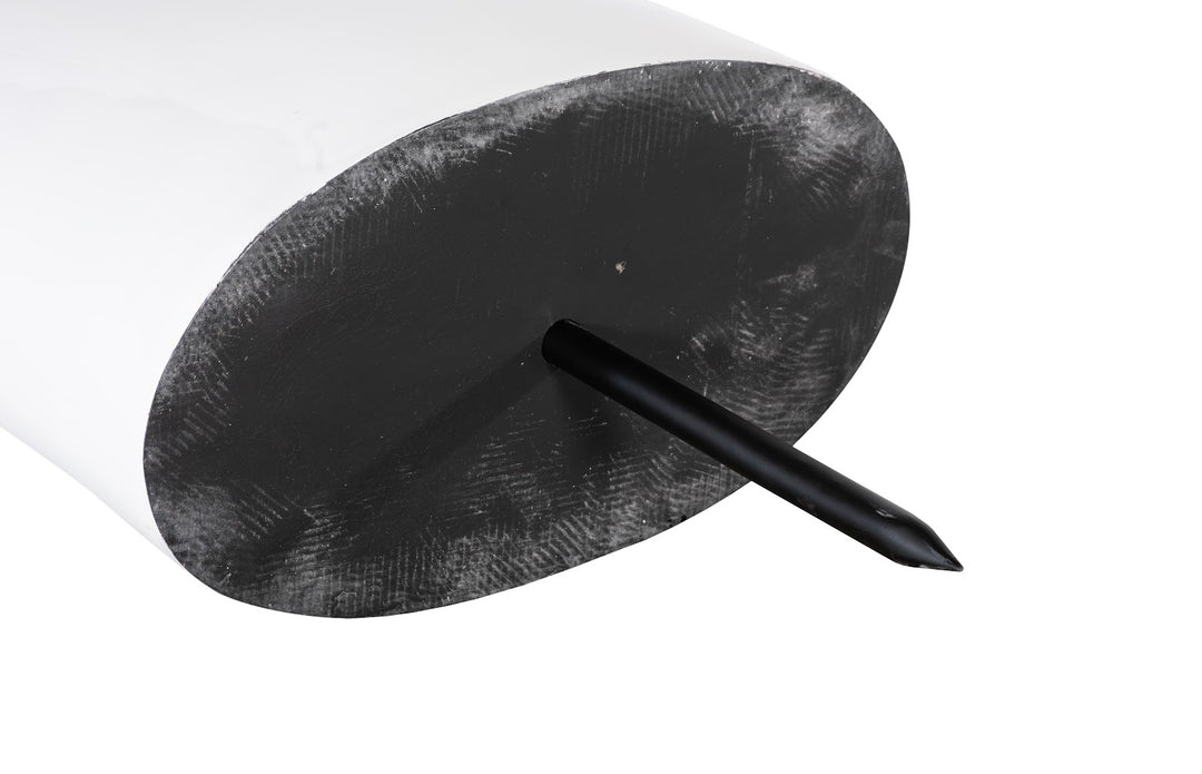 38"D x 14"W x 72"H/Gel Coat White