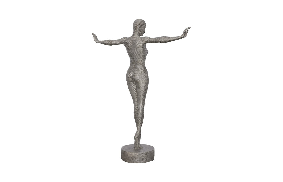 American Home Furniture Phillips Collection Outstretched Arms Standing Sculpture