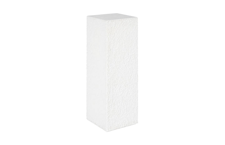 14"D x 14"W x 43.5"H/White Stone, Large