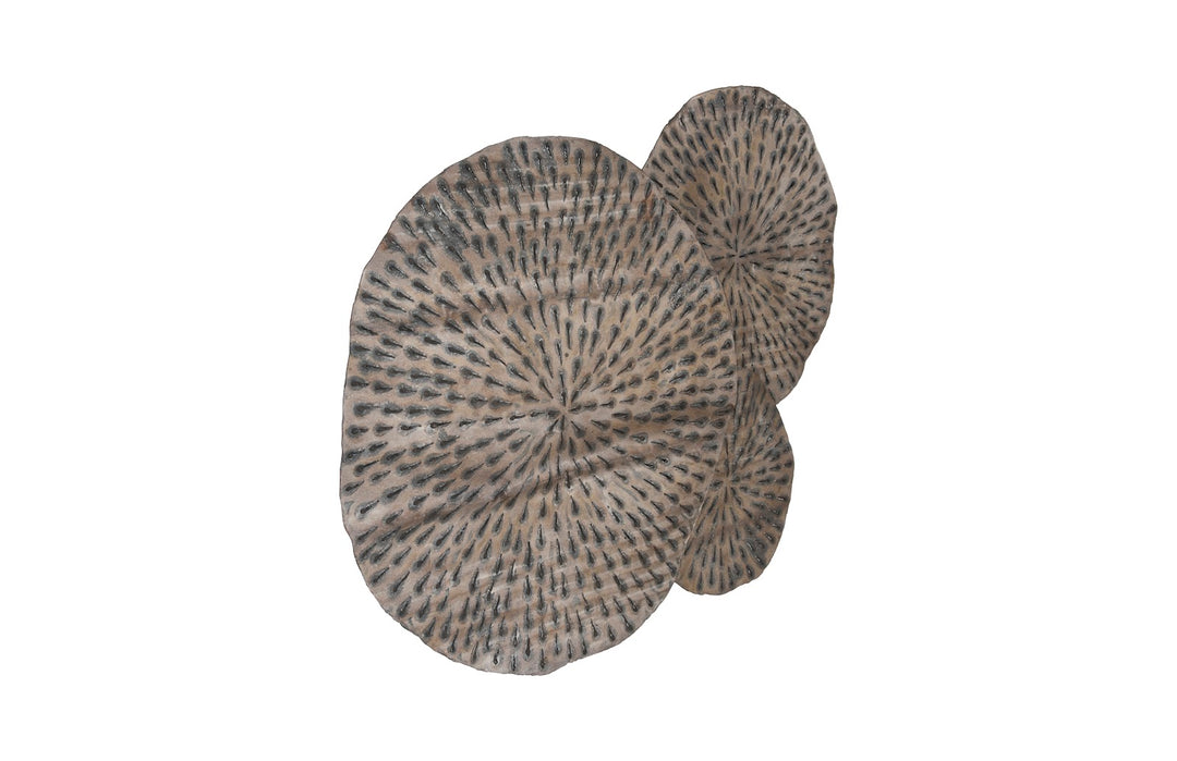 American Home Furniture Phillips Collection Metal Lotus Wall Art