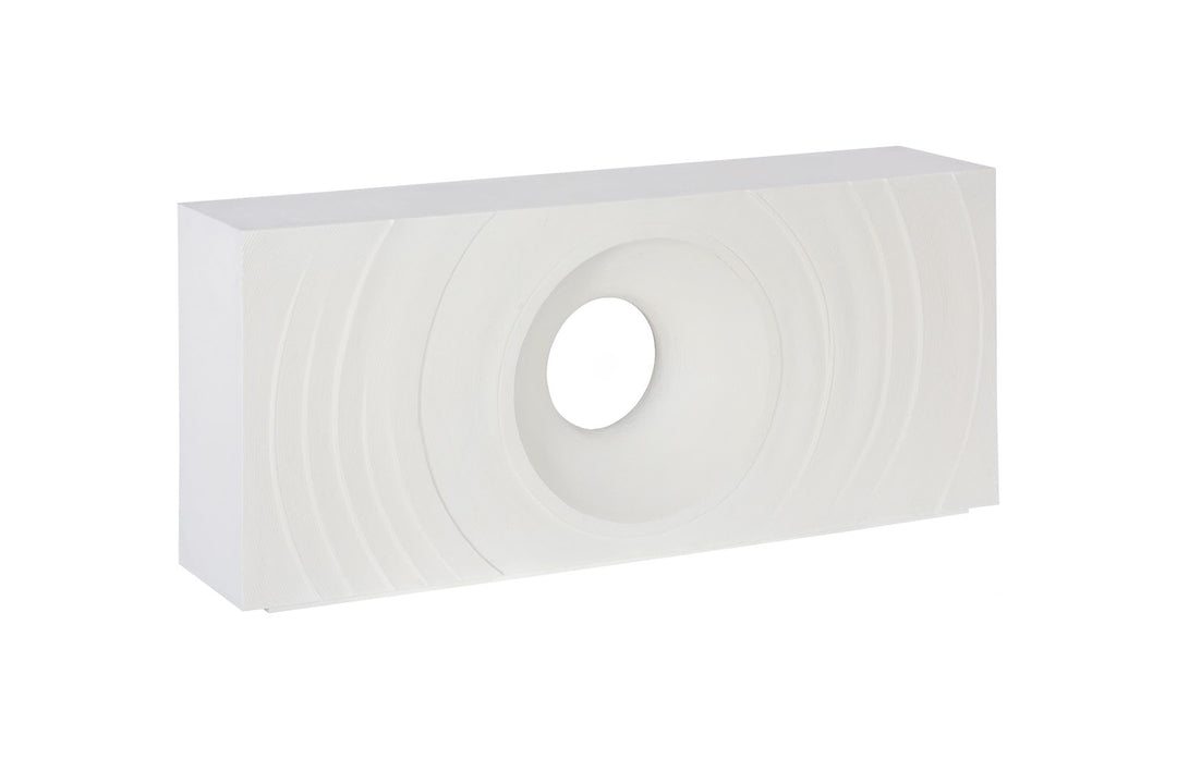 72"D x 16"W x 32"H/White Stone