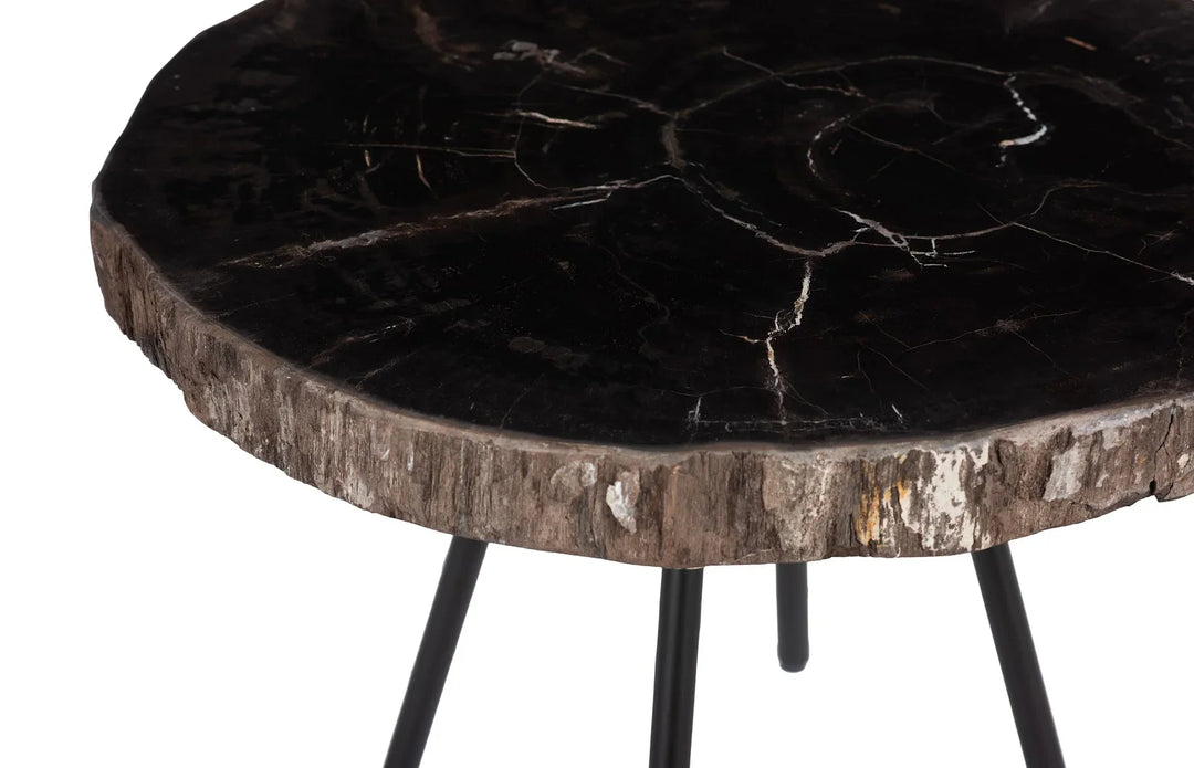 24"D x 24"W x 14"H/Round, Metal Black Base