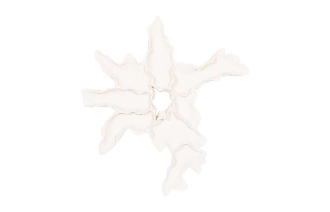 American Home Furniture Phillips Collection Contour Cast Root Flower Wall Art