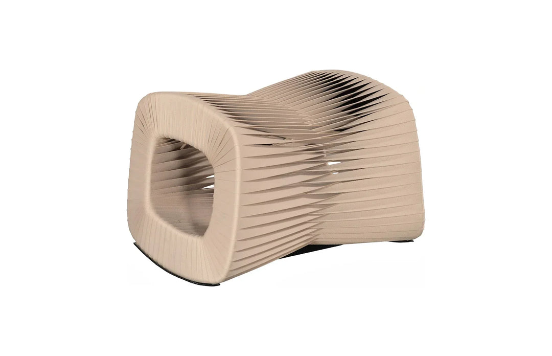 American Home Furniture Phillips Collection Seat Belt Ottoman